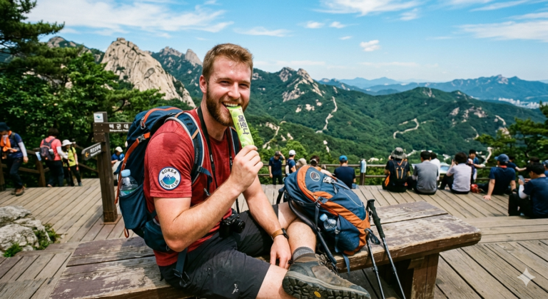 K-Hiking & Melona: The Sweetest Reward at the Peak of Korea! The latest Trends.