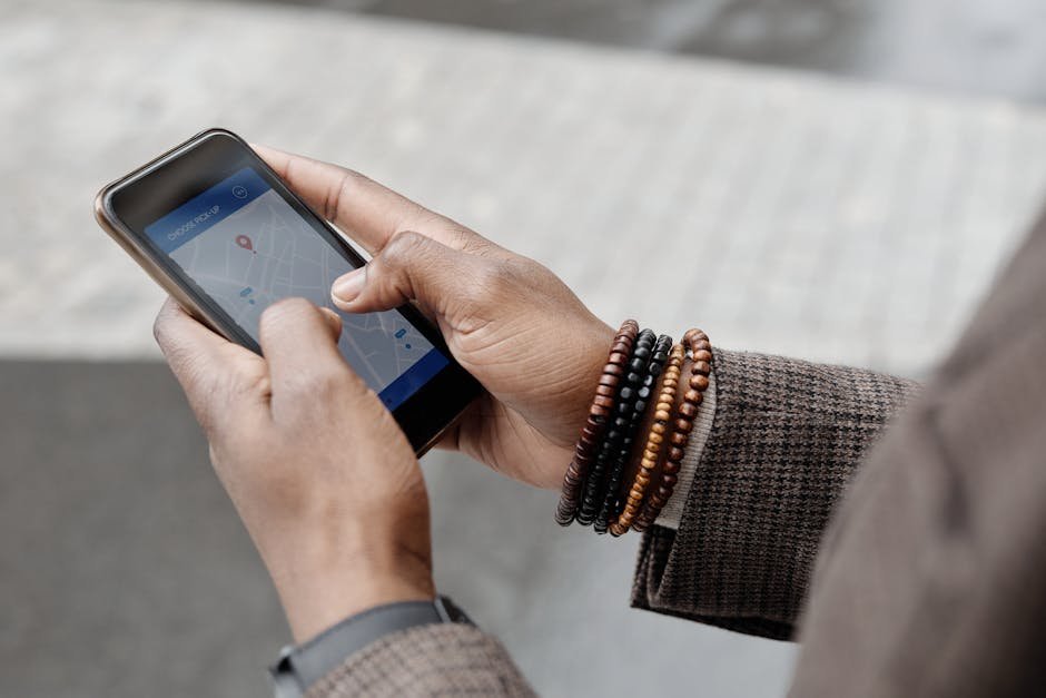 Using Naver Map on a phone for navigation in Seoul, Korea 2026