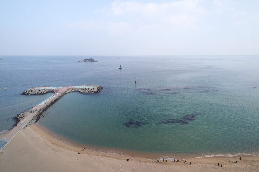 Sokcho Beach on Korea's East Coast