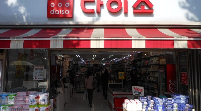 Daiso store on Namdaemun-ro in Seoul