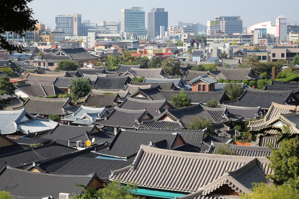 Rooftops of Jeonju Hanok Village