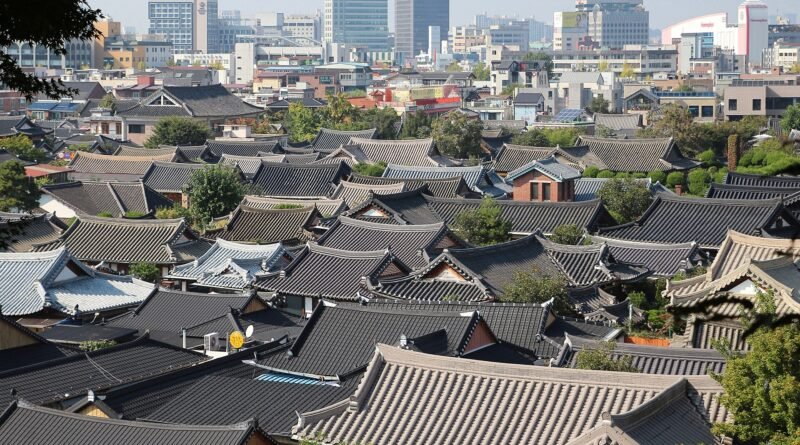 Rooftops of Jeonju Hanok Village
